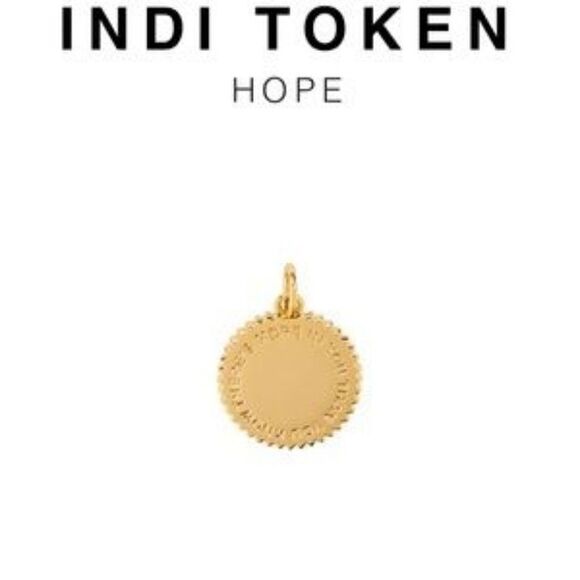 India Hicks Jewelry - India Hicks Hope Token - Gold